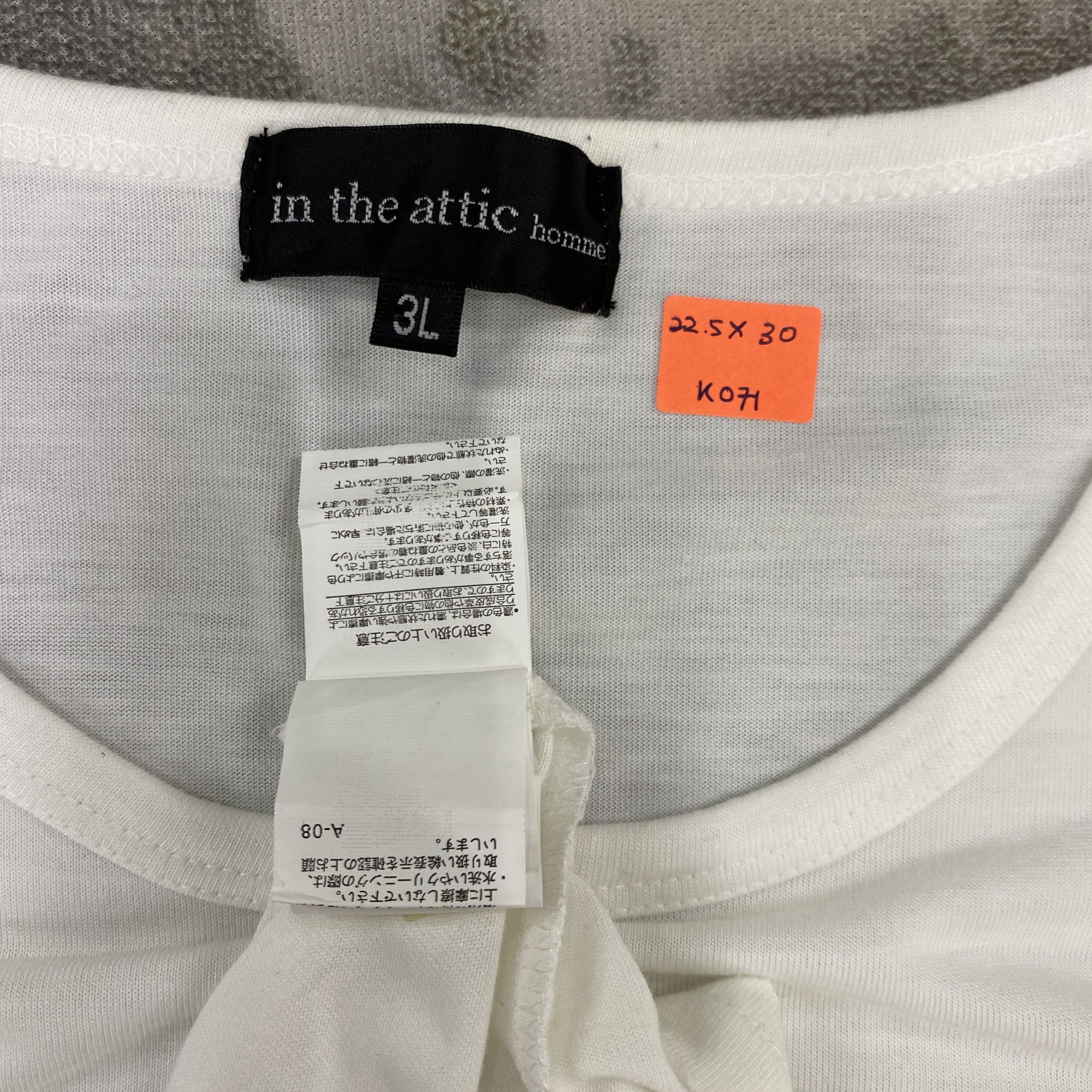 14th Addiction In the Attic Japan Words Story CHANGE- K071 Size US L / EU 52-54 / 3 - 6 Thumbnail