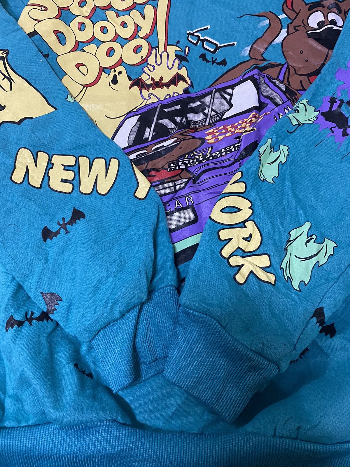 Cartoon Network × NASCAR × Vintage Vintage 90's Scooter Dooby Doo Fullprint Sweatshirt Size US M / EU 48-50 / 2 - 3 Thumbnail