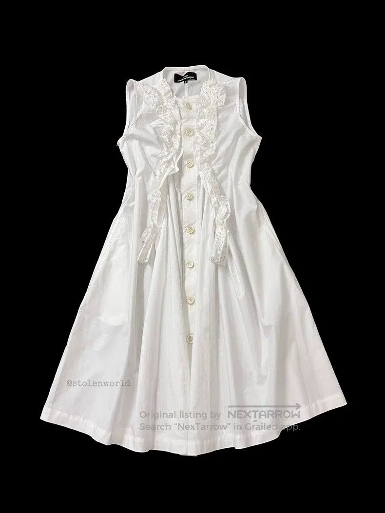 Comme des Garcons Comme Des Garcons Lace pleated dress Size S / US 4 / IT 40 - 1 Thumbnail