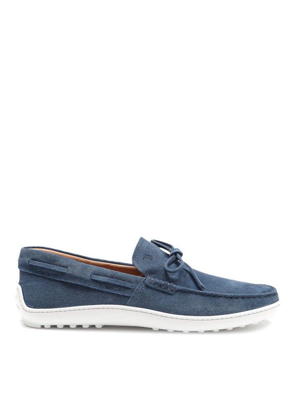 image of Tods O1Lxy1Mk0524 Loafers In Blue, Men's (Size 12)