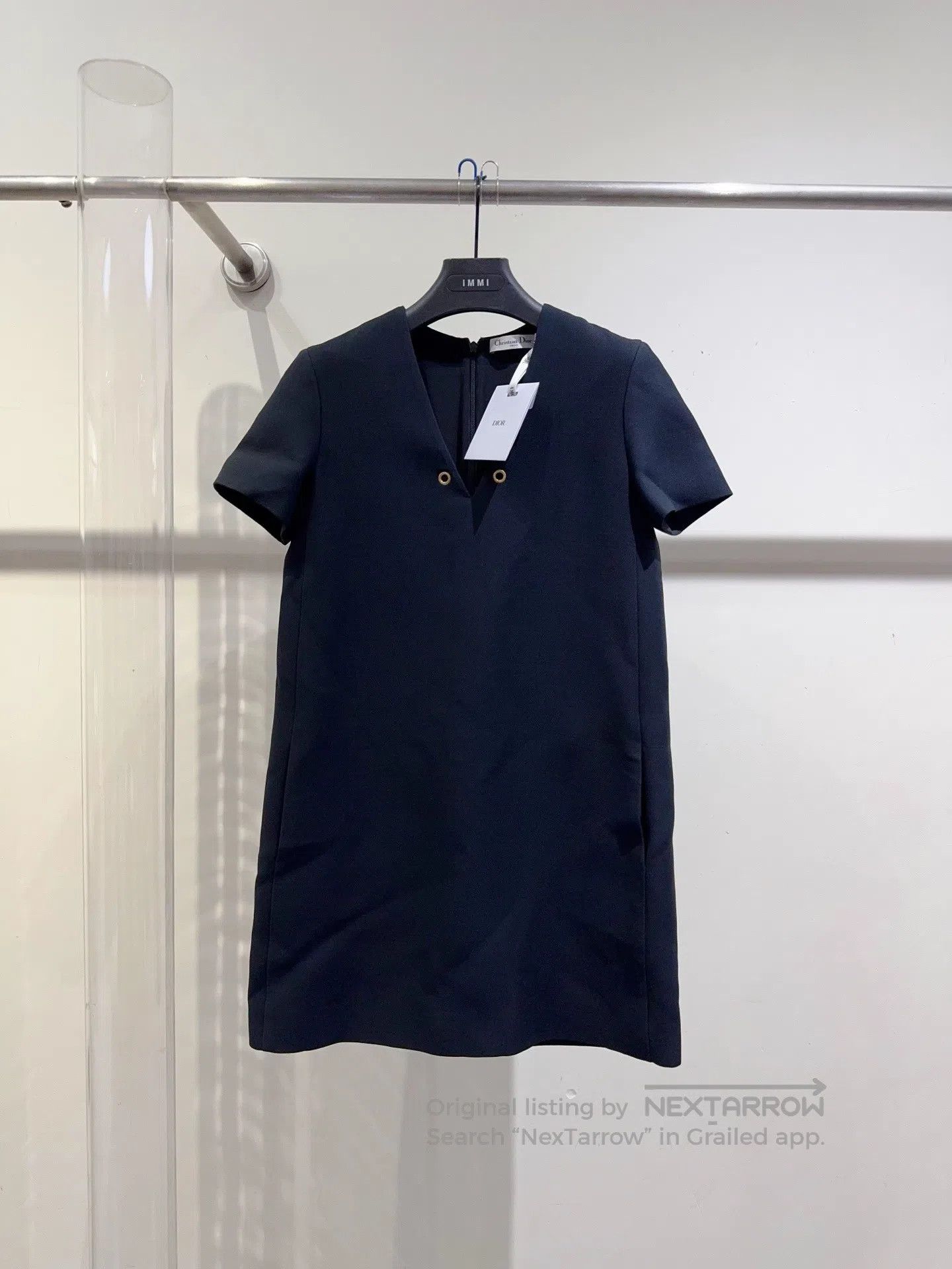 Dior Dior Navy blue dress size F36|