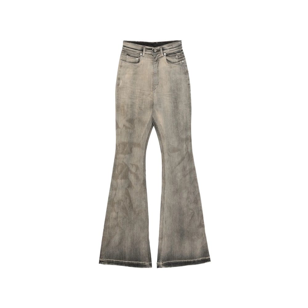 Rick Owens Drkshdw Rick Owens Drkshdw NEUTRALS Denim - Bootcut Jeans Size 27" / US 4 / IT 40 - 1 Thumbnail