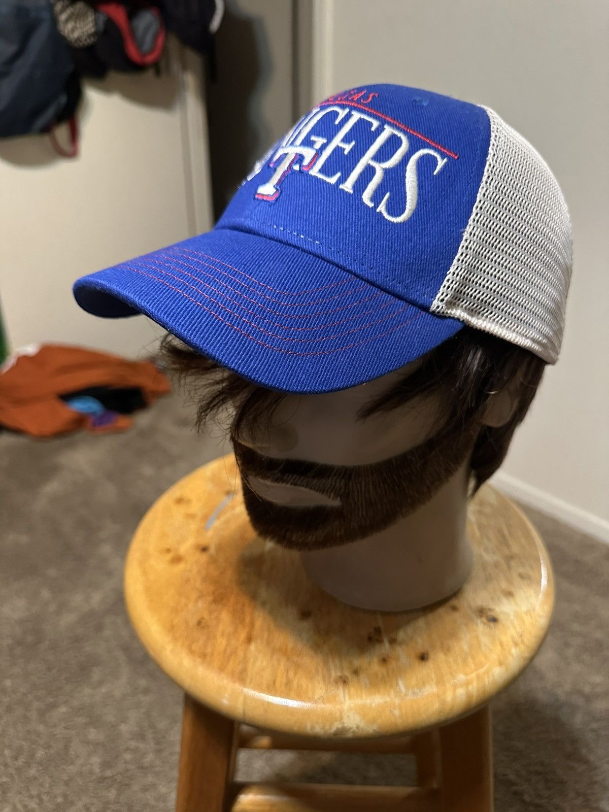MLB Vintage MLB Texas Rangers “triple blue” hat 90s Size ONE SIZE - 6 Thumbnail
