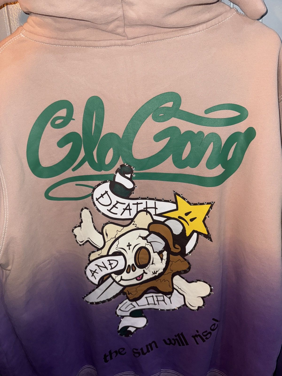 Glo Gang Glo Gang Full Zip Hoodie Death and Glory Ed Hardy Size US XL / EU 56 / 4 - 10 Thumbnail