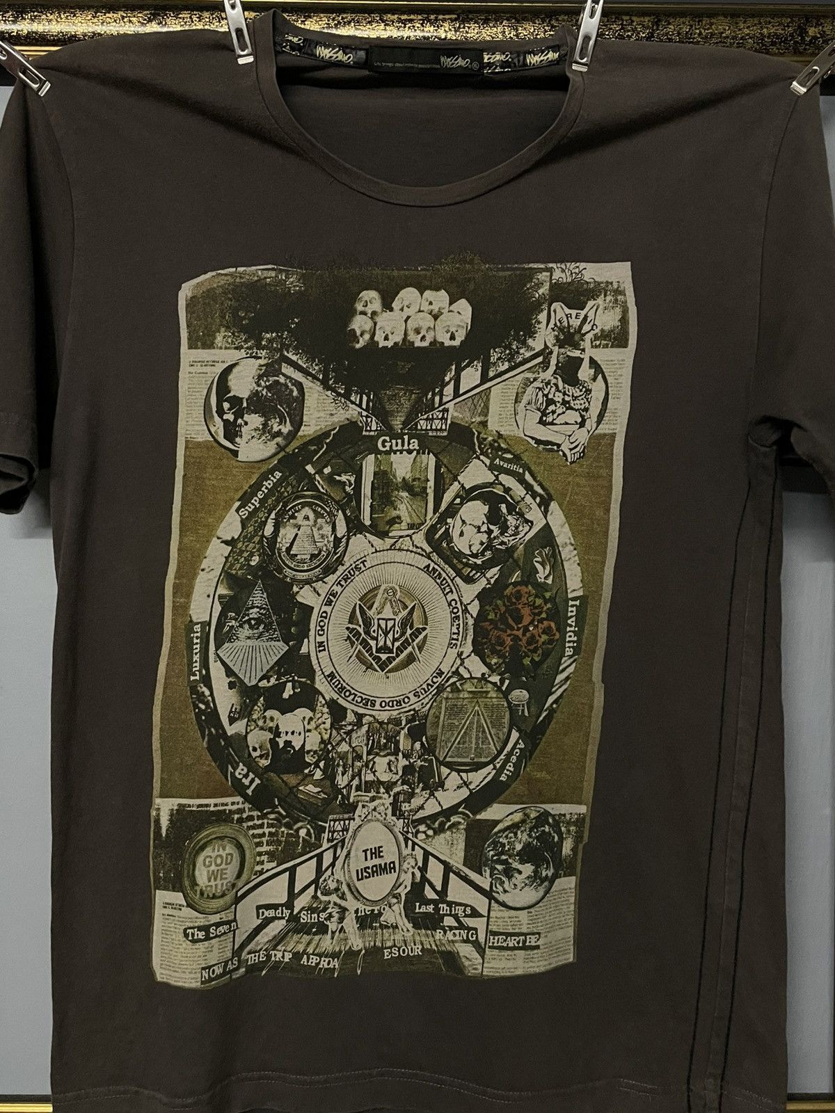 Designer × Japanese Brand × Vintage Vintage Japan Designer Mossimo Deadly Sins Conspiracy Tee Size US M / EU 48-50 / 2 - 4 Thumbnail