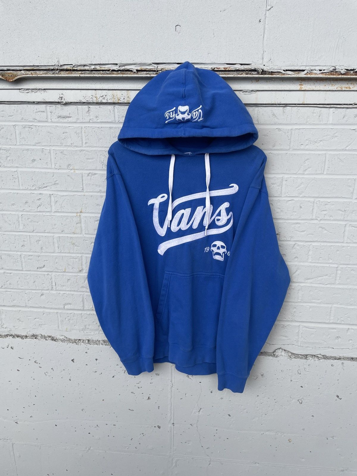 Vans Vintage Vans Heavyweight Embroidered Hoodie Size US L / EU 52-54 / 3 - 10 Thumbnail