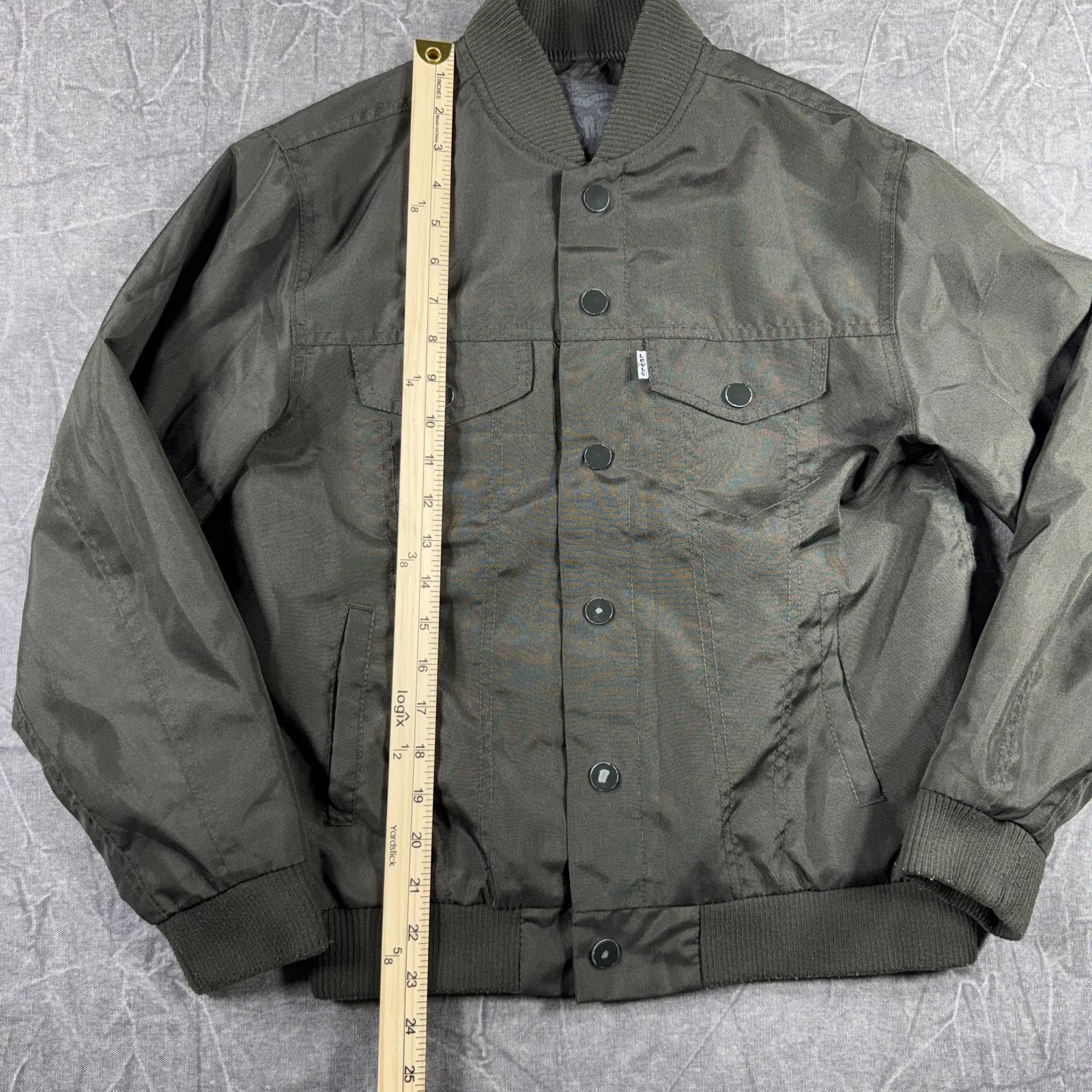 Levi's Levi's Jacket Kid's L Green Bomber Size US L / EU 52-54 / 3 - 3 Thumbnail