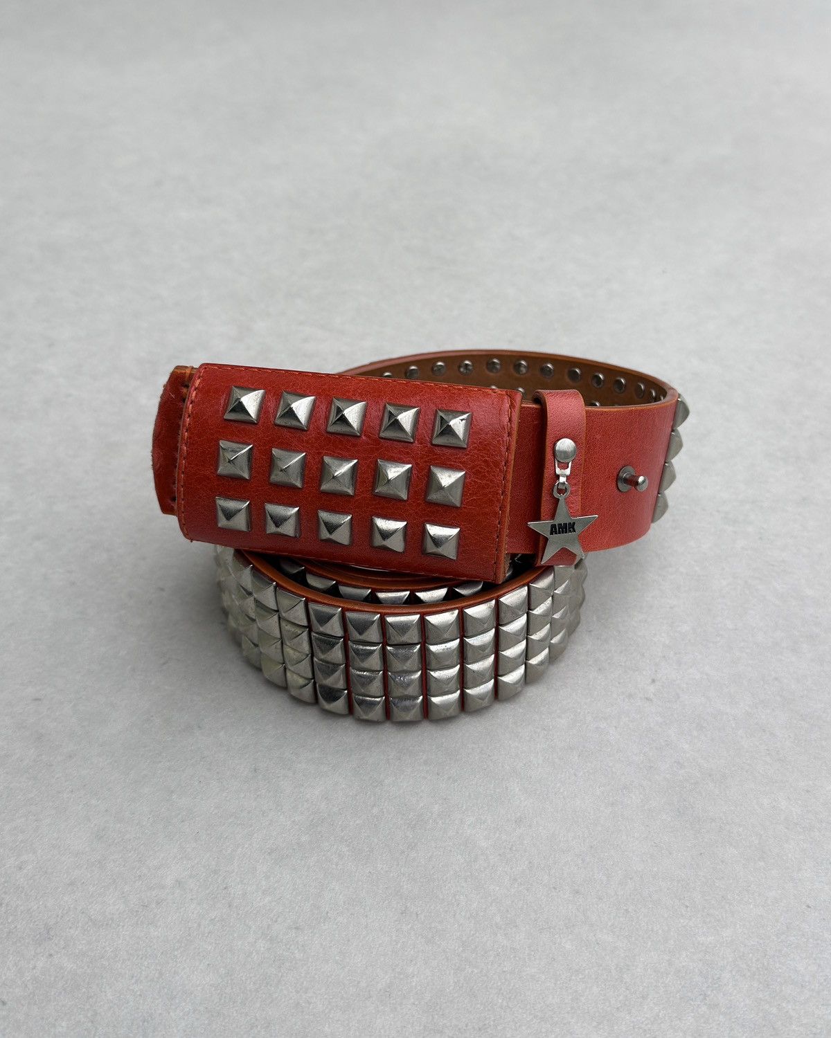 Andrew Mackenzie AW2008 Andrew Mackenzie Studded Punk Leather Belt Size ONE SIZE - 15 Thumbnail