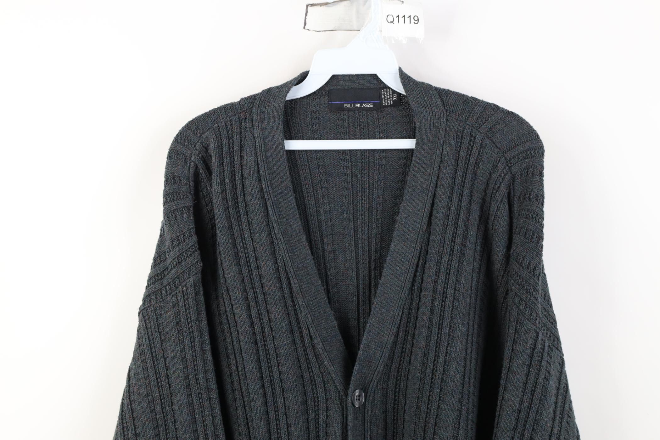 Vintage Vintage 90s Streetwear Rainbow Fleck Knit Cardigan Sweater Size US XXL / EU 58 / 5 - 2 Thumbnail