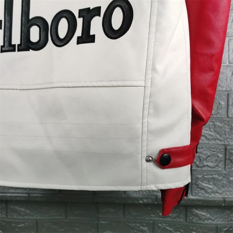Marlboro Vintage Marlboro racing jacket size L big logo Size US L / EU 52-54 / 3 - 6 Thumbnail