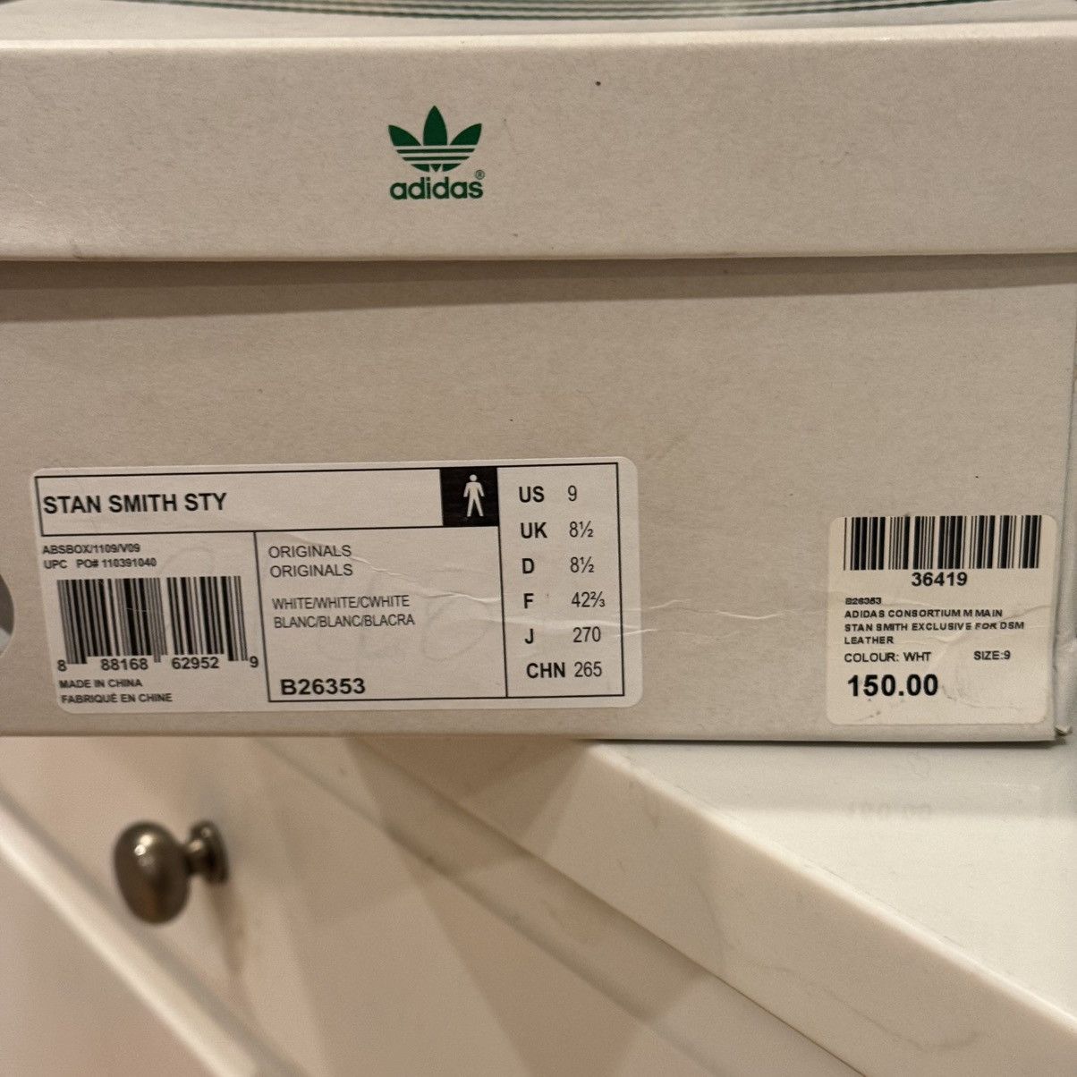 Adidas × Barneys New York Barney’s New York x Adidas Originals Stan Smith Size US 9 / EU 42 - 6 Thumbnail