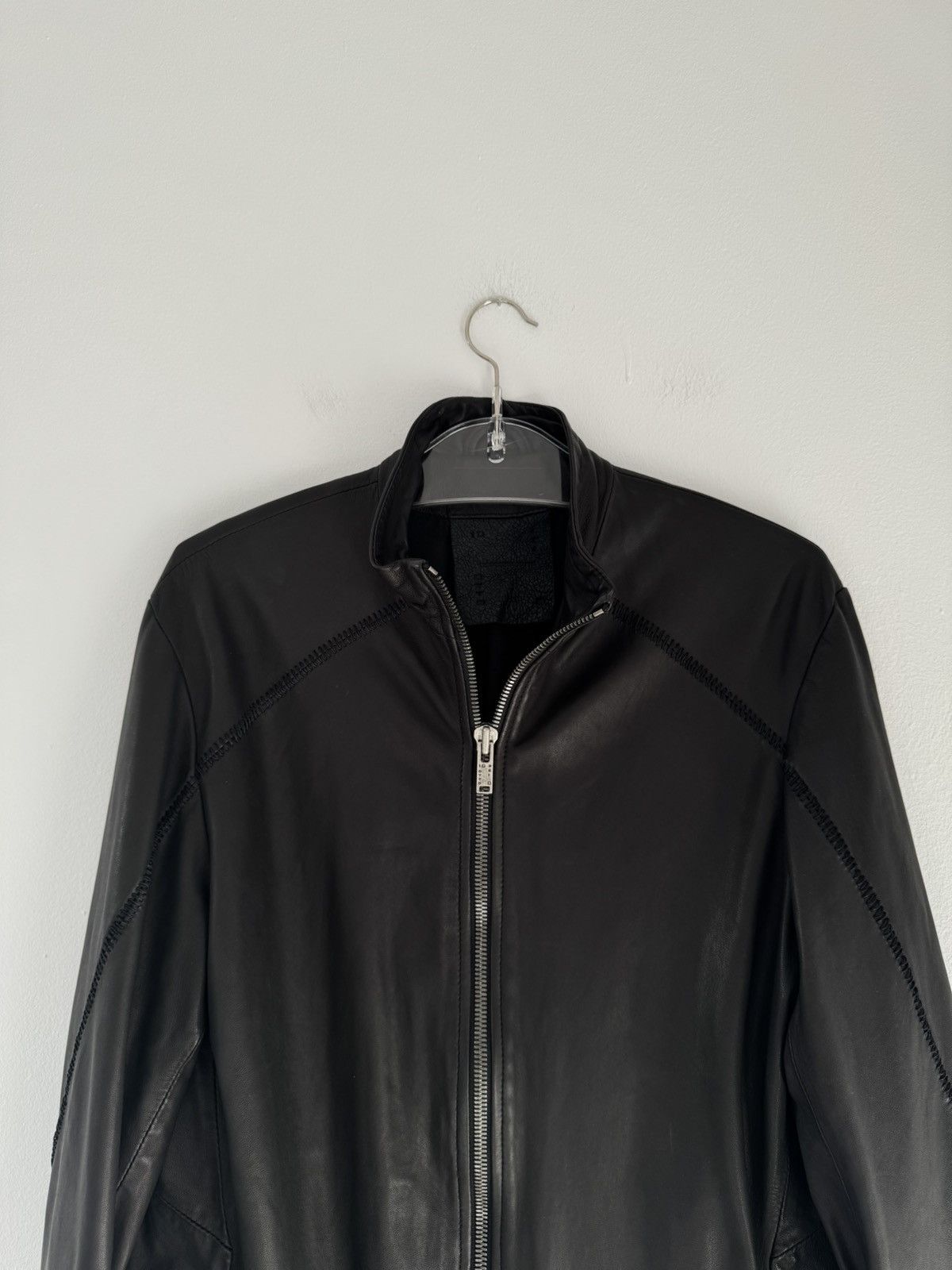 10sei0otto Stylish Leather Jacket Size US L / EU 52-54 / 3 - 2 Thumbnail