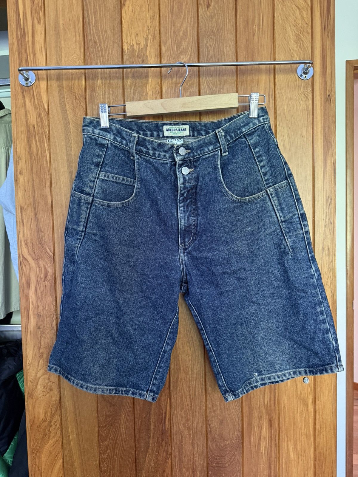 Guess Vintage GUESS Jeans Denim Shorts Size US 31 - 1 Thumbnail