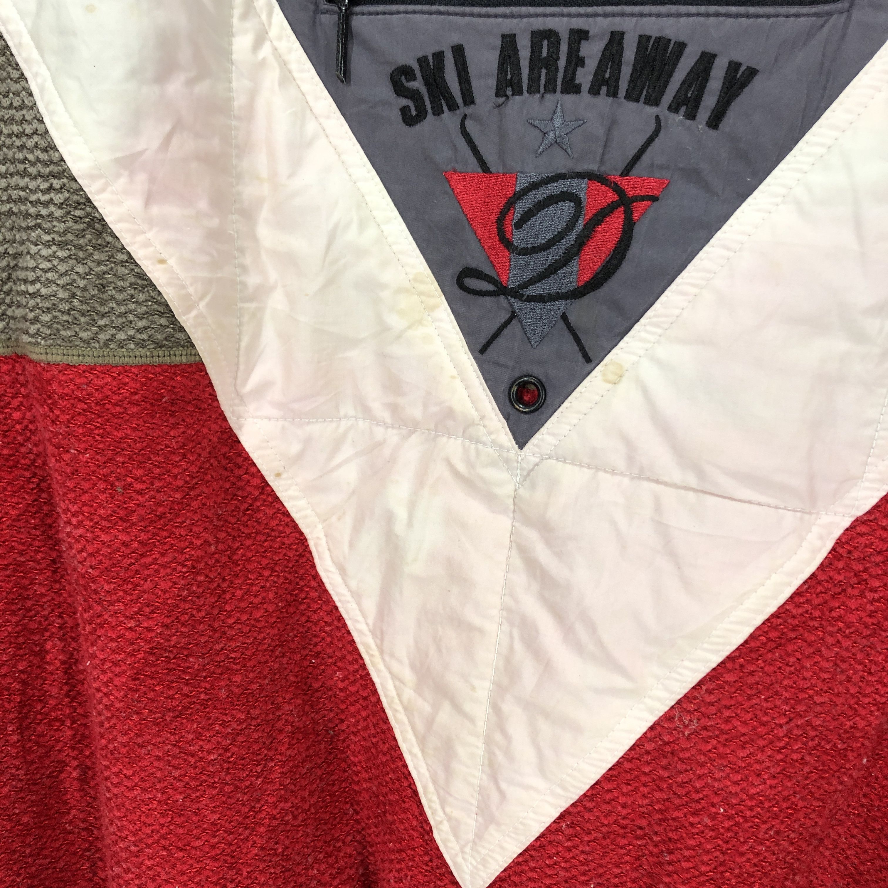 Japanese Brand DI MAGGIO SKI Color Block Sweatshirt #0998/AI Size US M / EU 48-50 / 2 - 4 Thumbnail