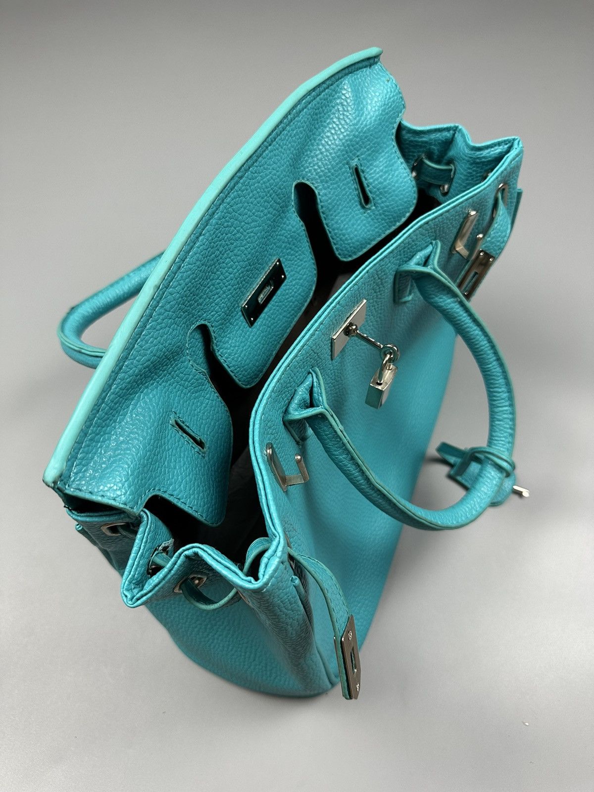 Japanese Brand × Leather Hermes Birkin Inspired Reine Amour Leather Bag Size ONE SIZE - 15 Thumbnail