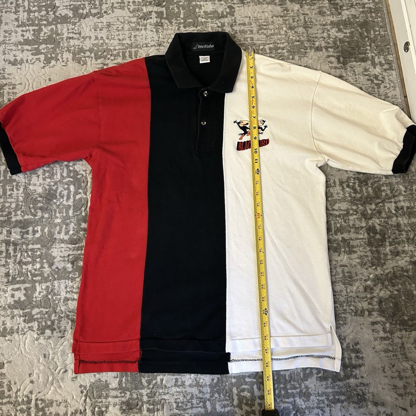 Other Vtg Inner Harbor Blackbird Color Block Polo Shirt Mens Sz M Size US M / EU 48-50 / 2 - 9 Thumbnail