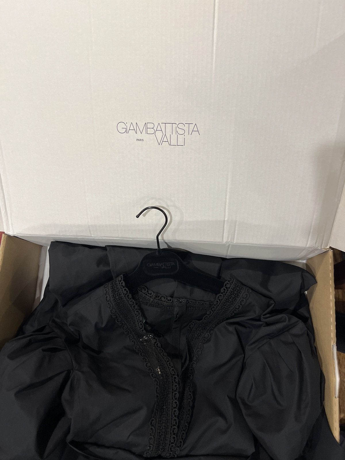 Giambattista Valli Giambattista Valli Black Midi Dress Size M / US 6-8 / IT 42-44 - 11 Thumbnail