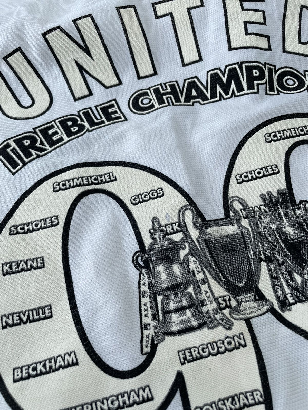 Vintage Archival 1999 Rare❗️Manchester United Treble Champions Jersey Size US L / EU 52-54 / 3 - 7 Thumbnail