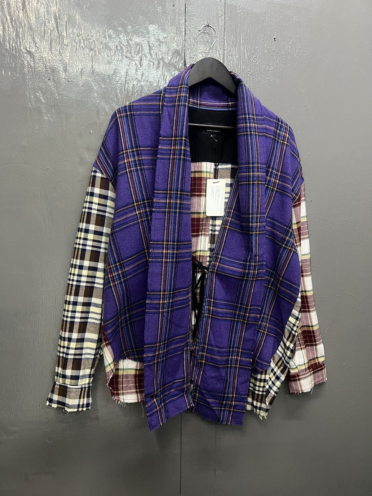 Japanese Brand Qlad Museum Patchwork Plaid Kimono Size US M / EU 48-50 / 2 - 4 Thumbnail