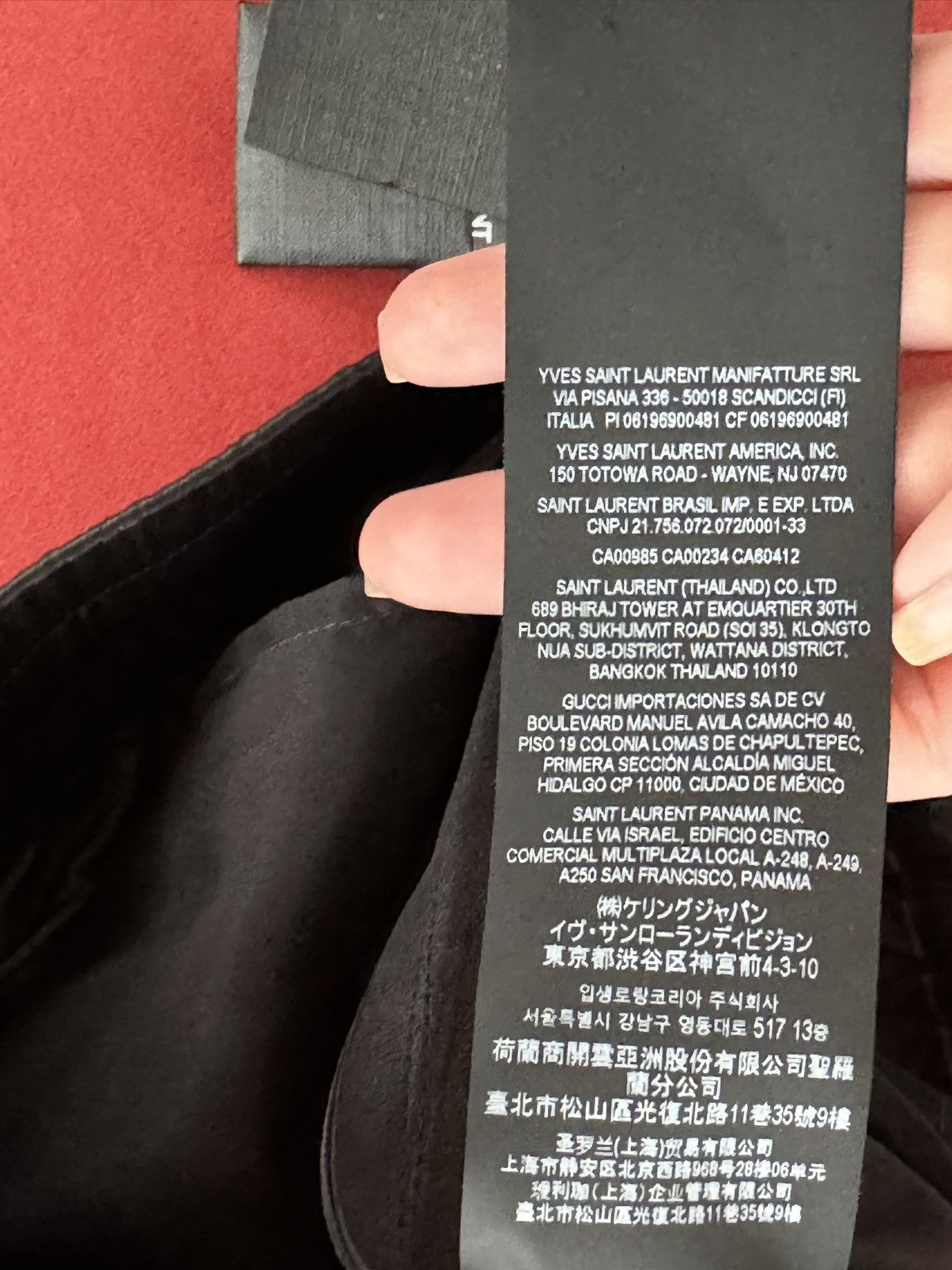 Saint Laurent Paris Saint Laurent super soft leather trousers, size 36 Fr, S Size 26" / US 2 / IT 38 - 16 Thumbnail