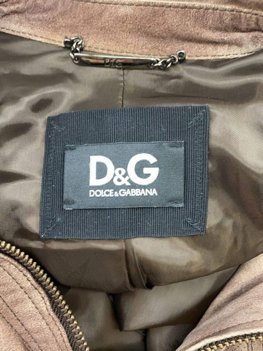 Dolce & Gabbana Goat Leather Biker Jacket Size US XXL / EU 58 / 5 - 4 Thumbnail