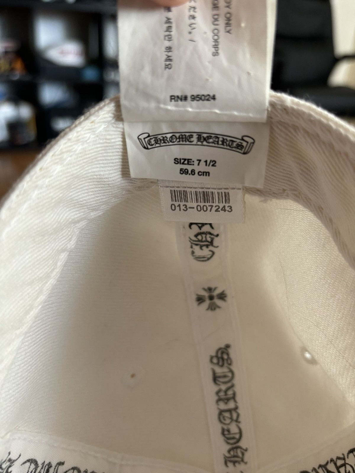 Chrome Hearts Chrome Hearts Hat Size ONE SIZE - 7 Thumbnail