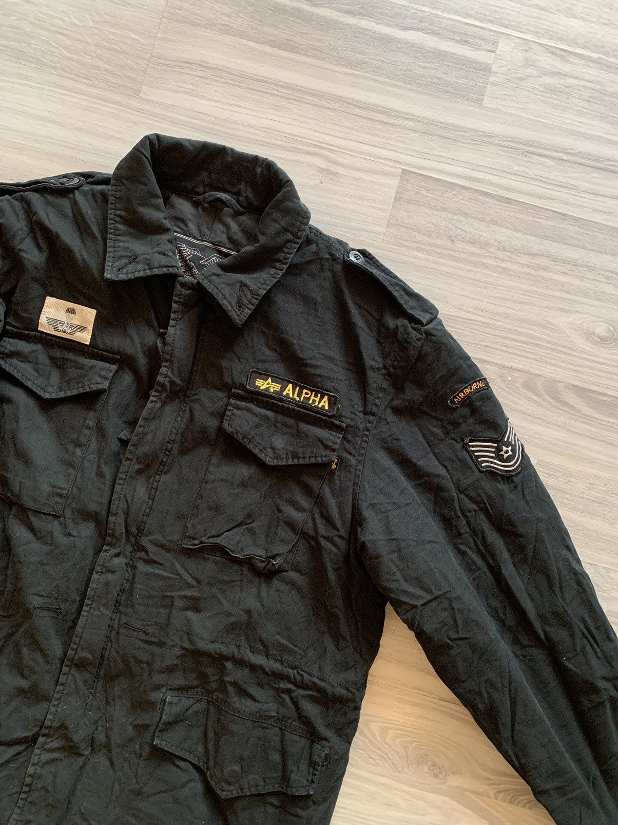 Alpha Industries Alpha Industries 50th Anniversary M-65 faded fly jacket Size US XL / EU 56 / 4 - 5 Thumbnail