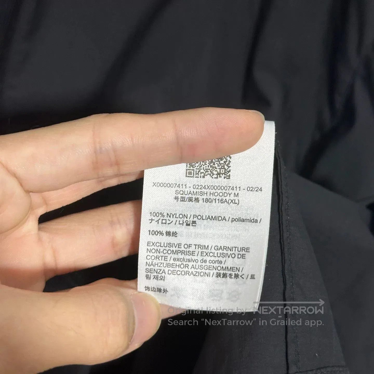 Arc'teryx Arcteryx Squamish Hooded Jacket for Men. Size US XL / EU 56 / 4 - 5 Thumbnail