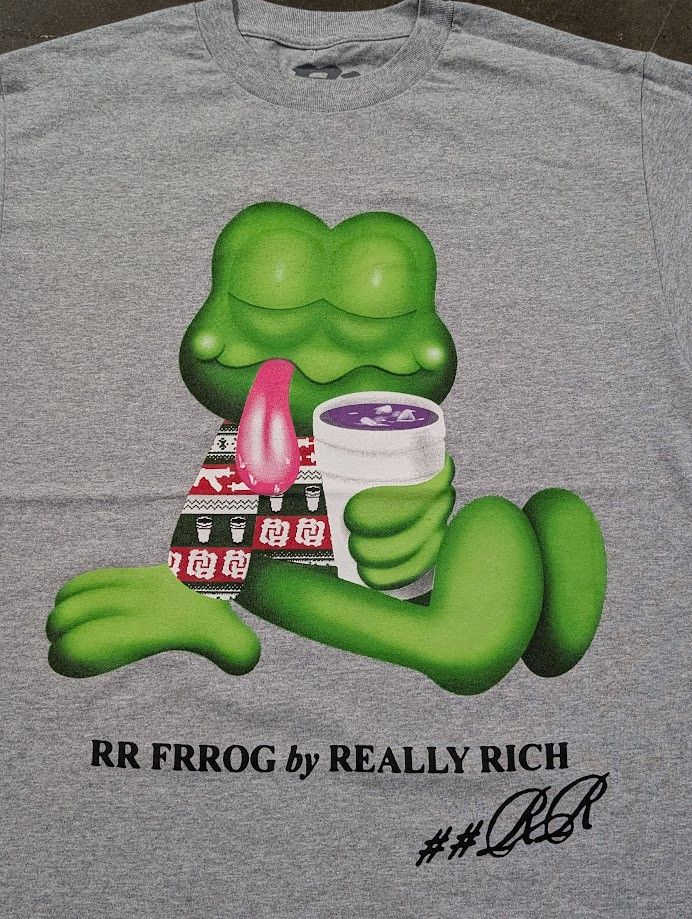 トップス Really Rich RR frrog Kankan RR Frrog by Really Rich Shirt