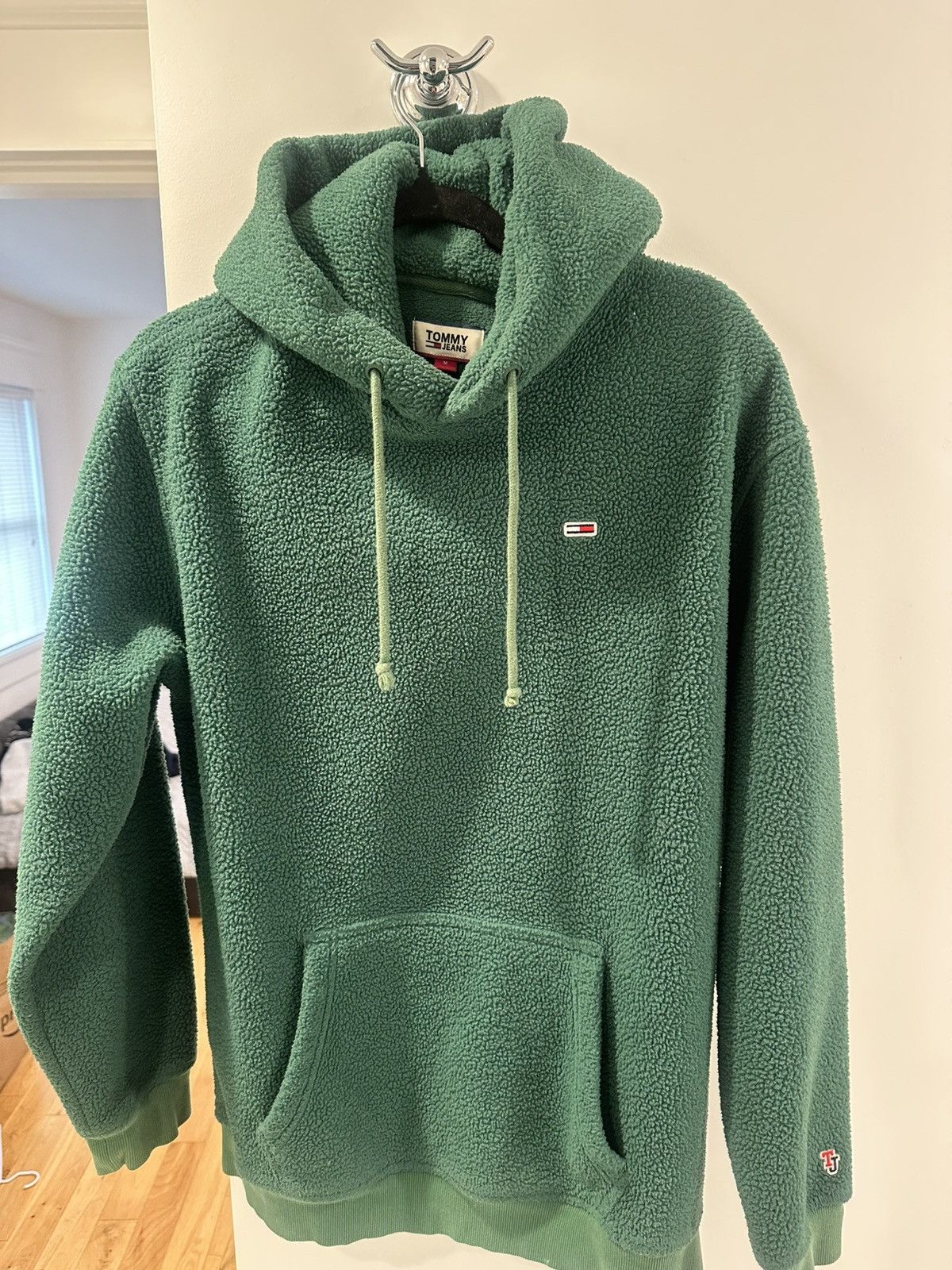 Tommy Hilfiger Tommy Hilfiger Men’s Green Sherpa Fleece Size US M / EU 48-50 / 2 - 1 Thumbnail