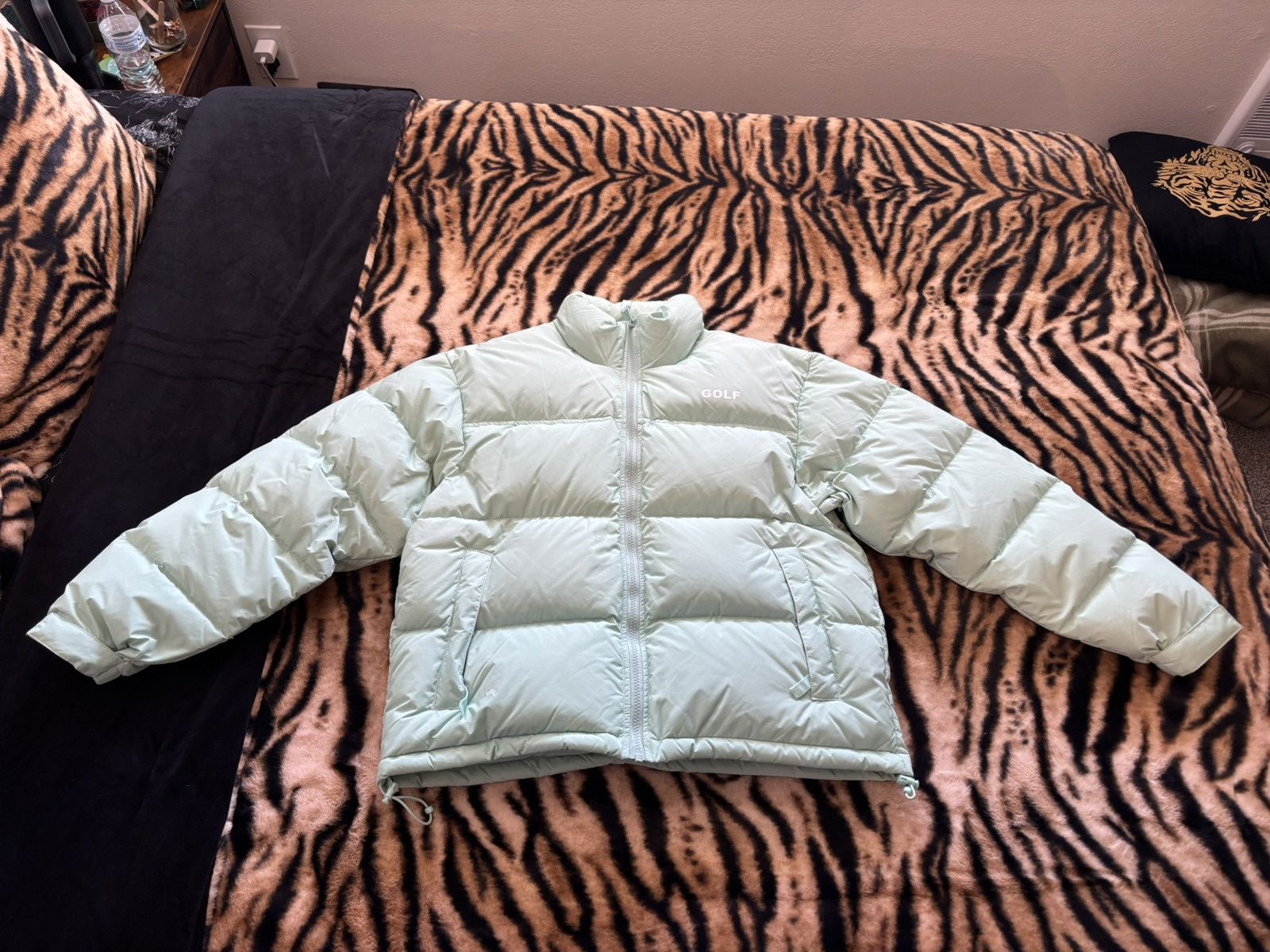 Golf Wang Golf Wang Puffer Jacket in Mint Green Size US S / EU 44-46 / 1 - 1 Thumbnail