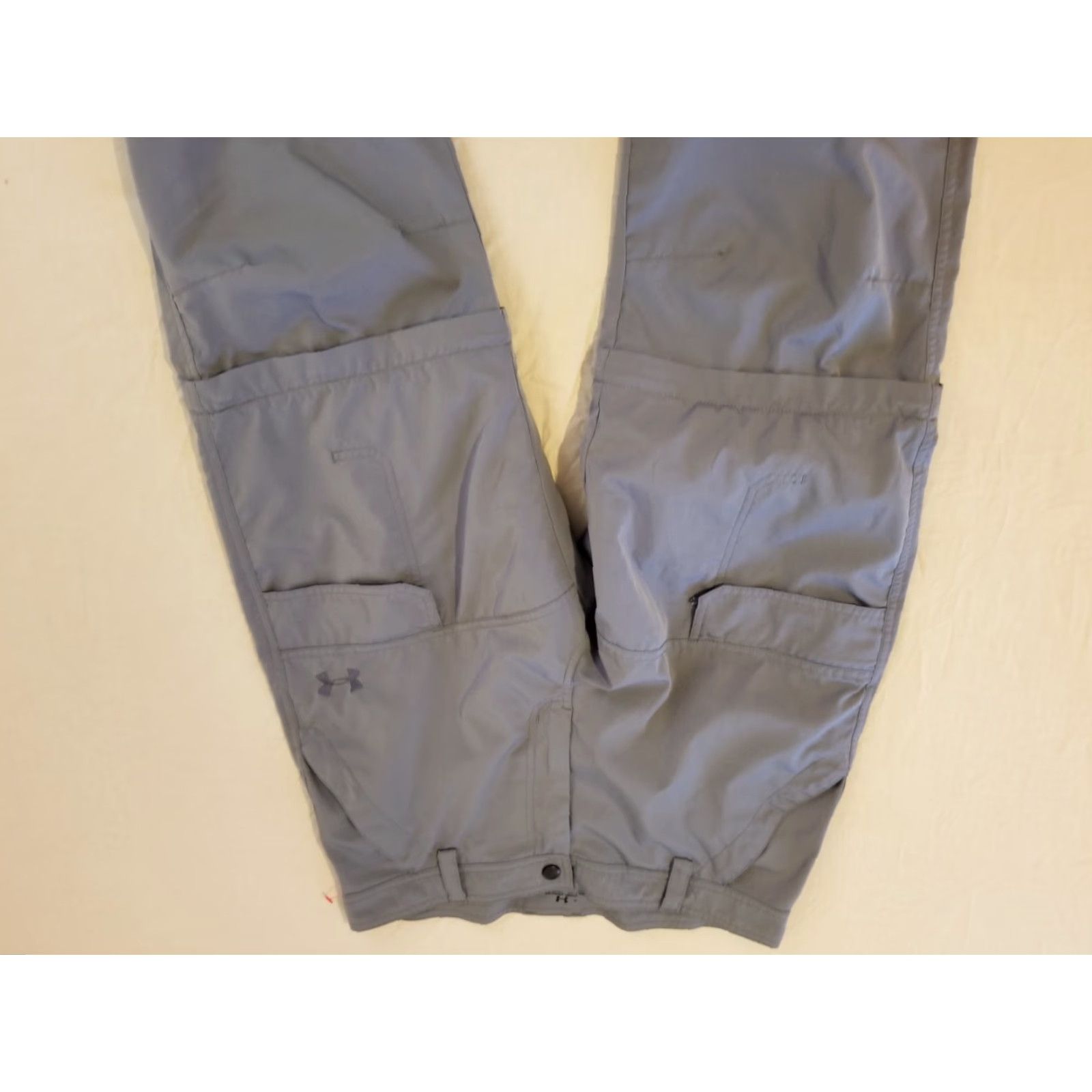 Under Armour Mens Under Armour Convertible Pants M Medium Grey Hiking Outdoor Khakis Mens Size US 31 - 6 Thumbnail