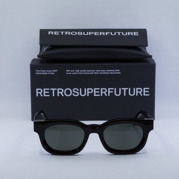 Retrosuperfuture RetroSuperFuture SEMPRE BLACK DEJ Sunglasses - Lowest price! Size ONE SIZE - 10 Thumbnail