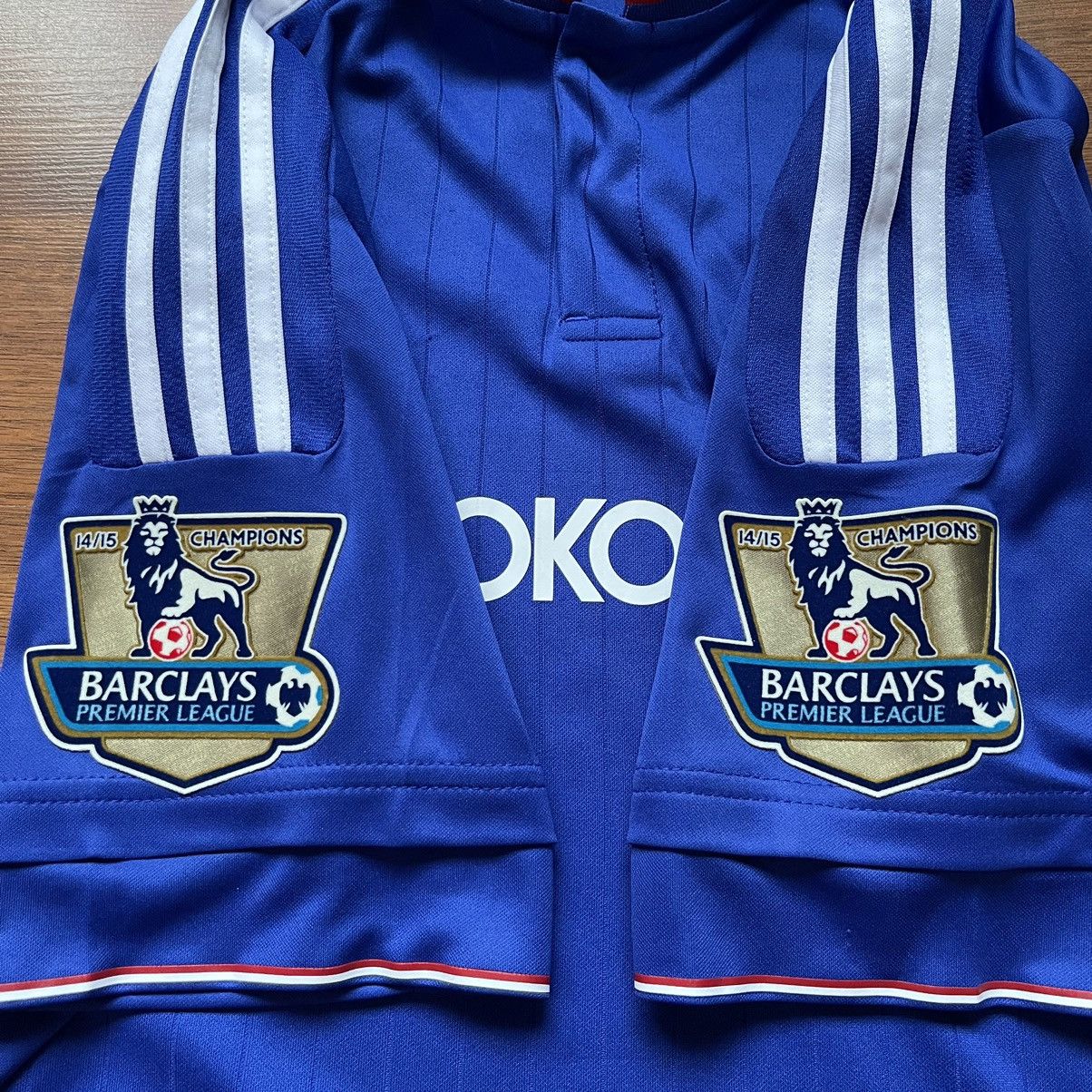 Adidas CHELSEA ADIDAS 2014/2015 FOOTBALL HOME JERSEY #10 HAZARD Size US M / EU 48-50 / 2 - 8 Thumbnail
