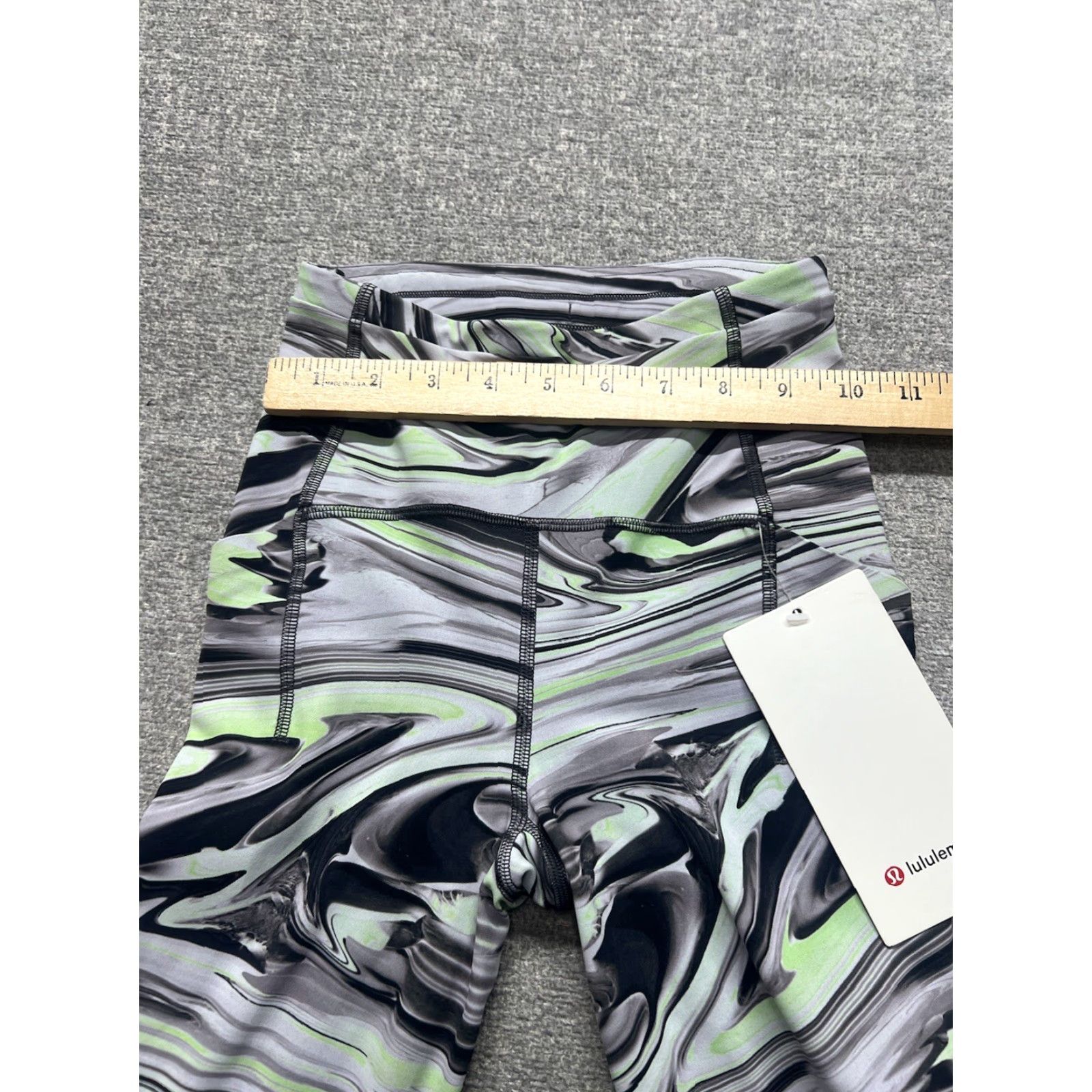 Lululemon Lululemon Speed Pants - Women - 0 - 28in - Multicolor Marble Green Gray - Pants - Activewear - Regular - Pull On - NWT Size 25" / US 0 / IT 36 - 5 Thumbnail