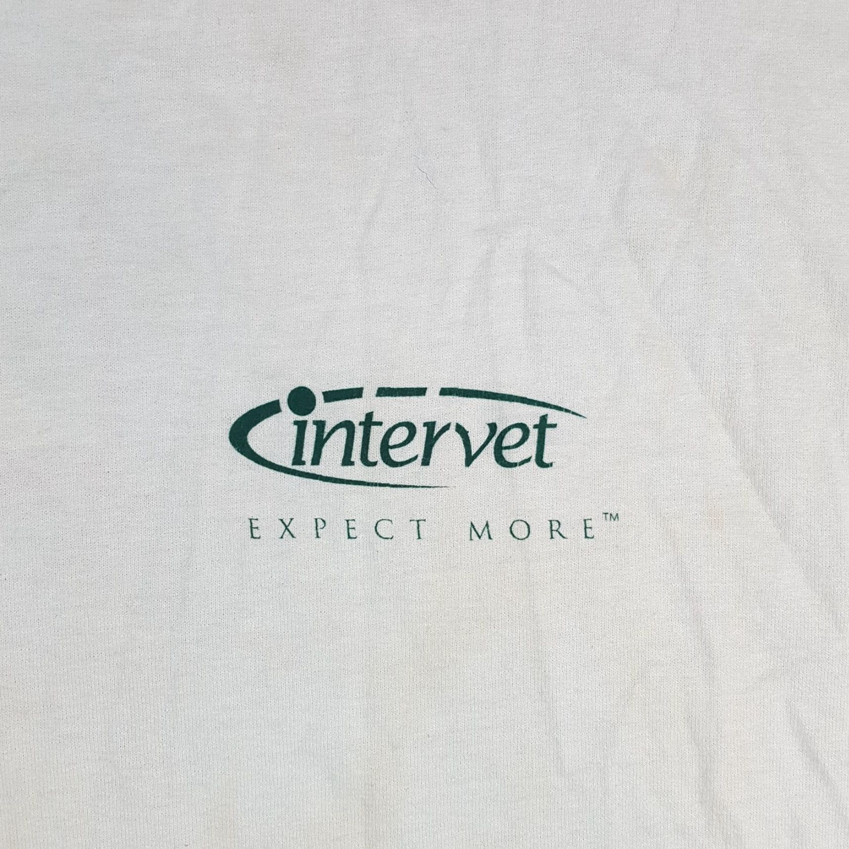 Hanes VINTAGE Intervet Horse Medicine Farm Animal Mens Size L Retro Farmer T Shirt Size US L / EU 52-54 / 3 - 3 Thumbnail
