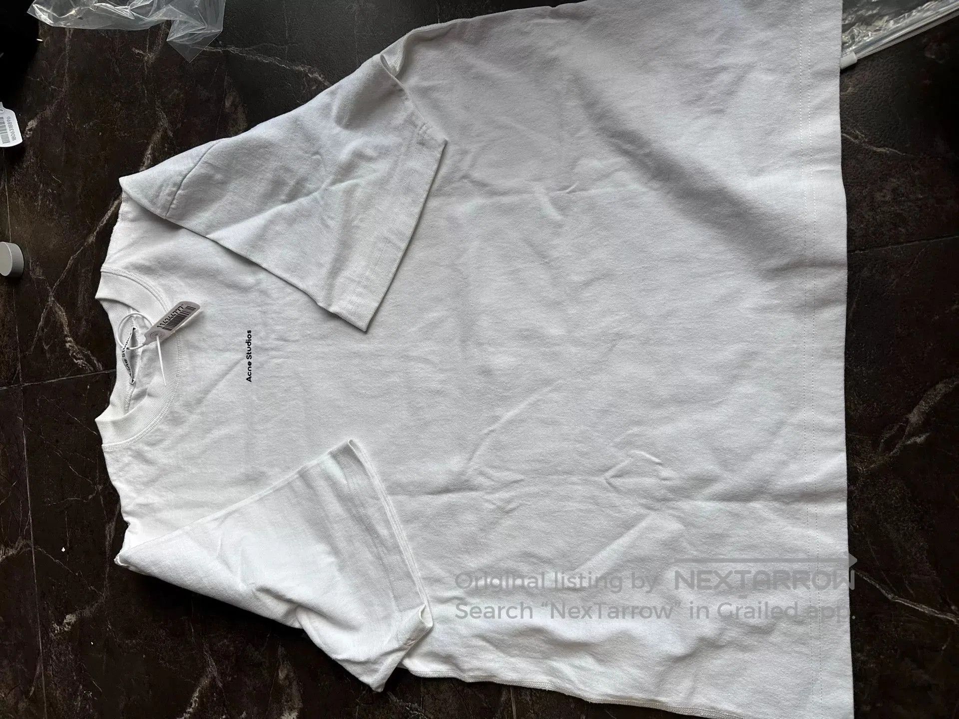 Acne Studios Acne Studios Men's Logo Print Cotton T. Size US L / EU 52-54 / 3 - 1 Thumbnail