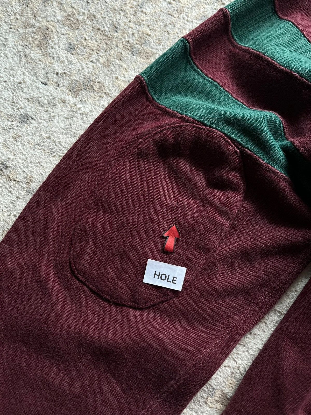 Polo Ralph Lauren Polo Ralph Lauren 1980s-1990's Wooly Badge Scribble Rugby Size US M / EU 48-50 / 2 - 14 Thumbnail