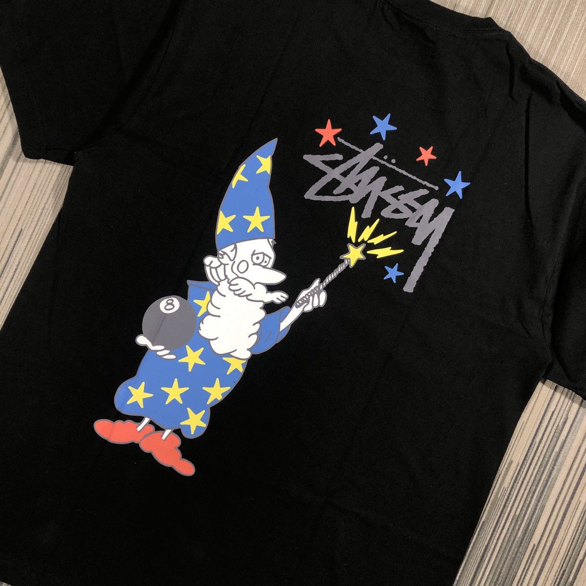 Stussy × Vintage Stussy Wizard Tee Size US M / EU 48-50 / 2 - 3 Thumbnail
