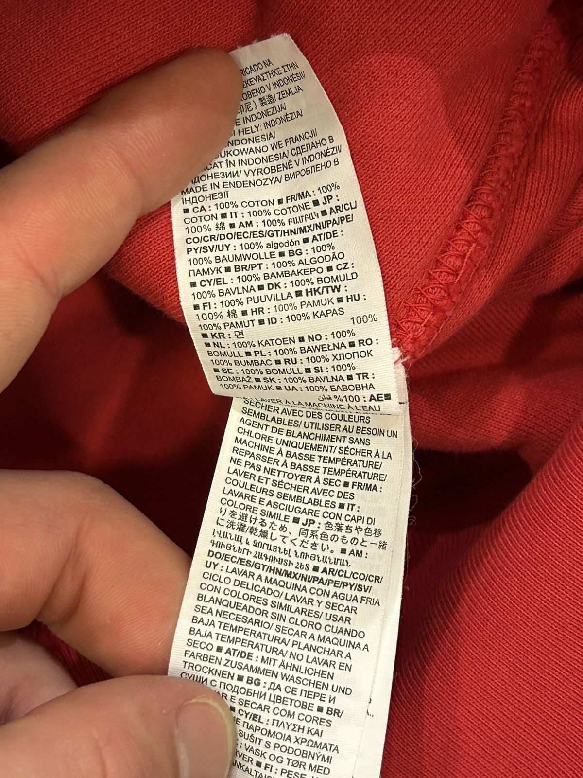 Yeezy Yeezy Gap ‘Perfect’ Hoodie - Red Size US M / EU 48-50 / 2 - 5 Thumbnail