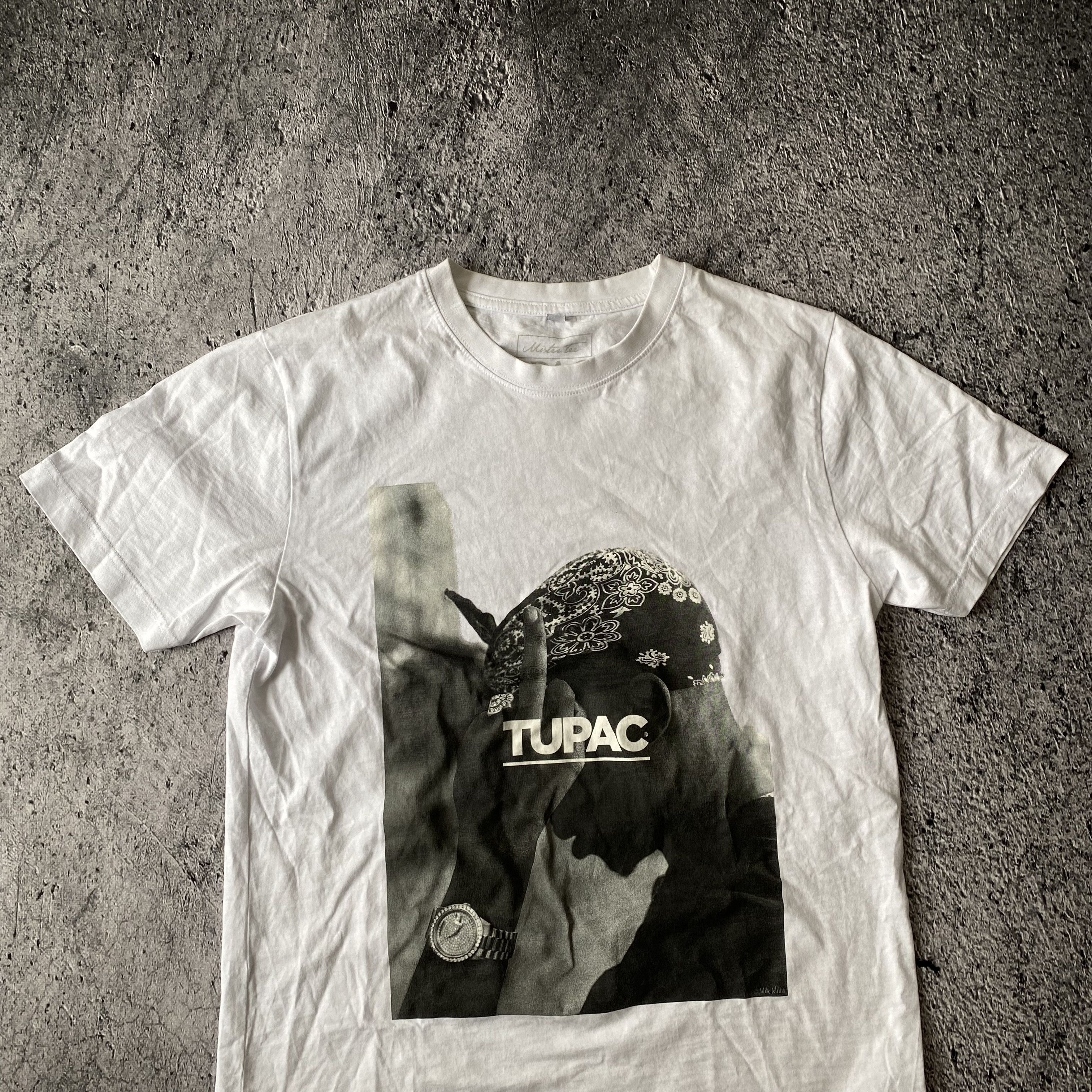 Rap Tees 2pac Face Tee White 2021 Tupac SIze Large Size US L / EU 52-54 / 3 - 2 Thumbnail