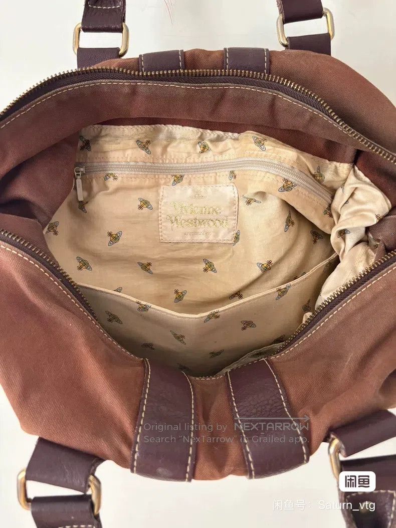 Vivienne Westwood Vivienne Westwood size os Brown handbag, single shoulder ba Size ONE SIZE - 7 Thumbnail