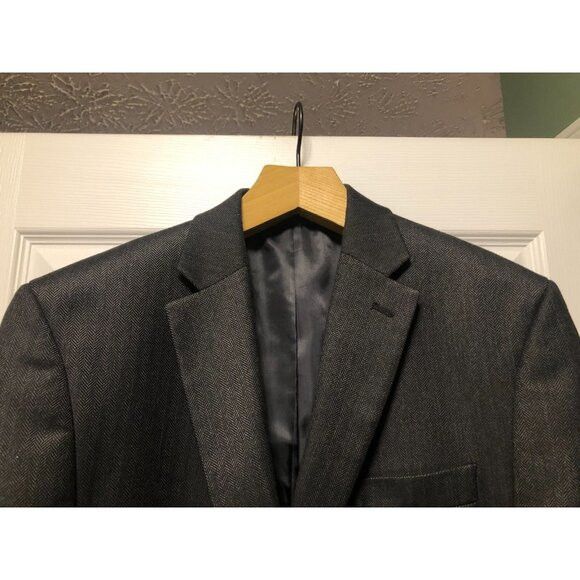 Calvin Klein Chaps mens 69%polystr29%viscose sport coat jacket blazer 44R Size 44R - 1 Thumbnail