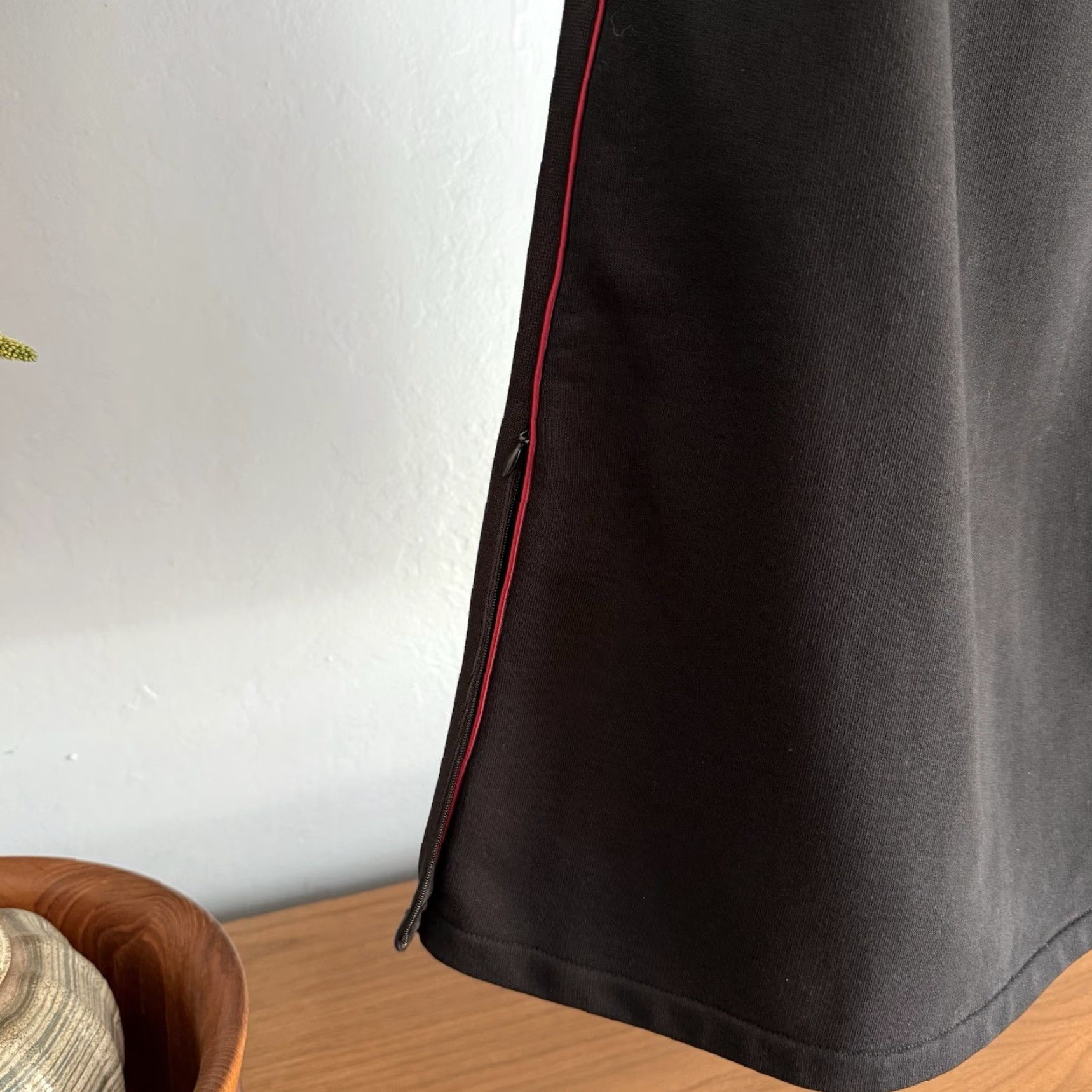 Public School Public School New York Sporty Midi Skirt Size S Black Red Stripe Side Zippers Women Midi Skirt Womens Size 28" / US 6 / IT 42 - 4 Thumbnail