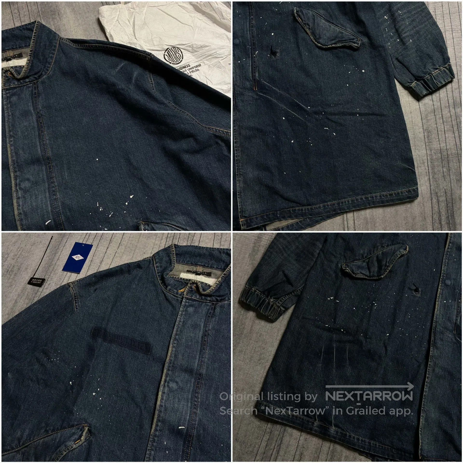 Madness MADNESS M65 19AW Denim Parka. Size US M / EU 48-50 / 2 - 3 Thumbnail