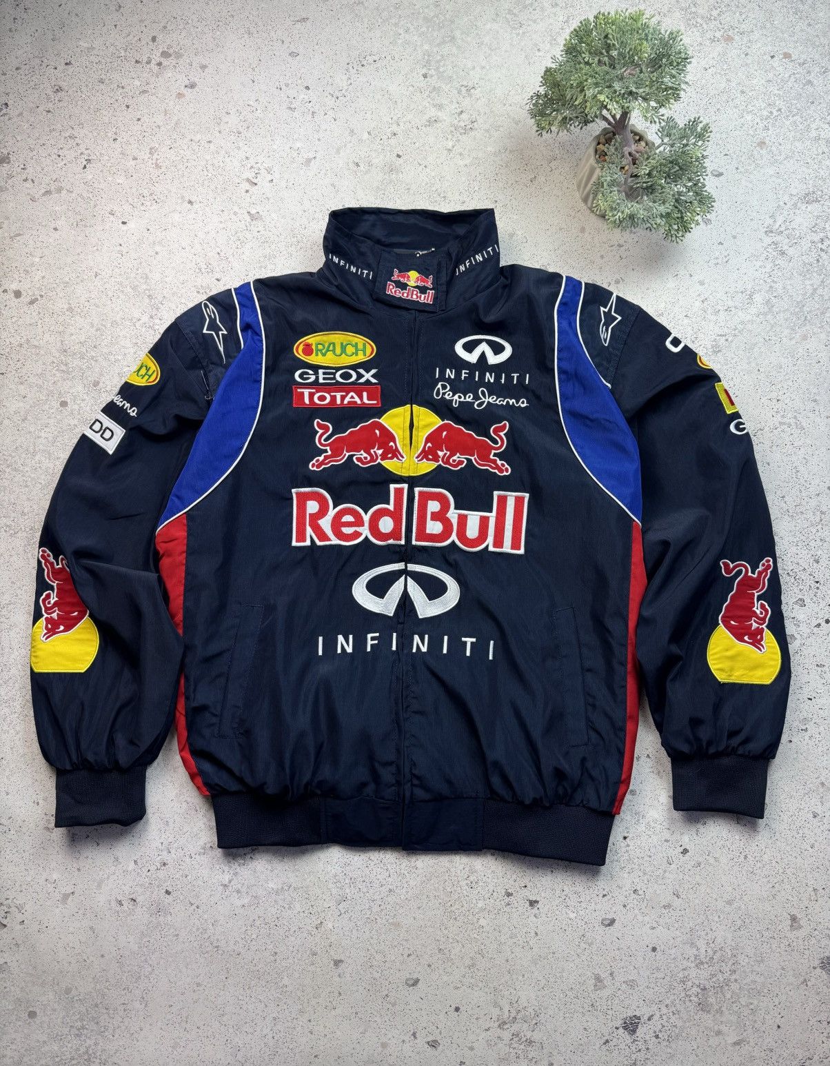 Red Bull Infinity Team Formula 1 F1 Racing Jacket Bomber