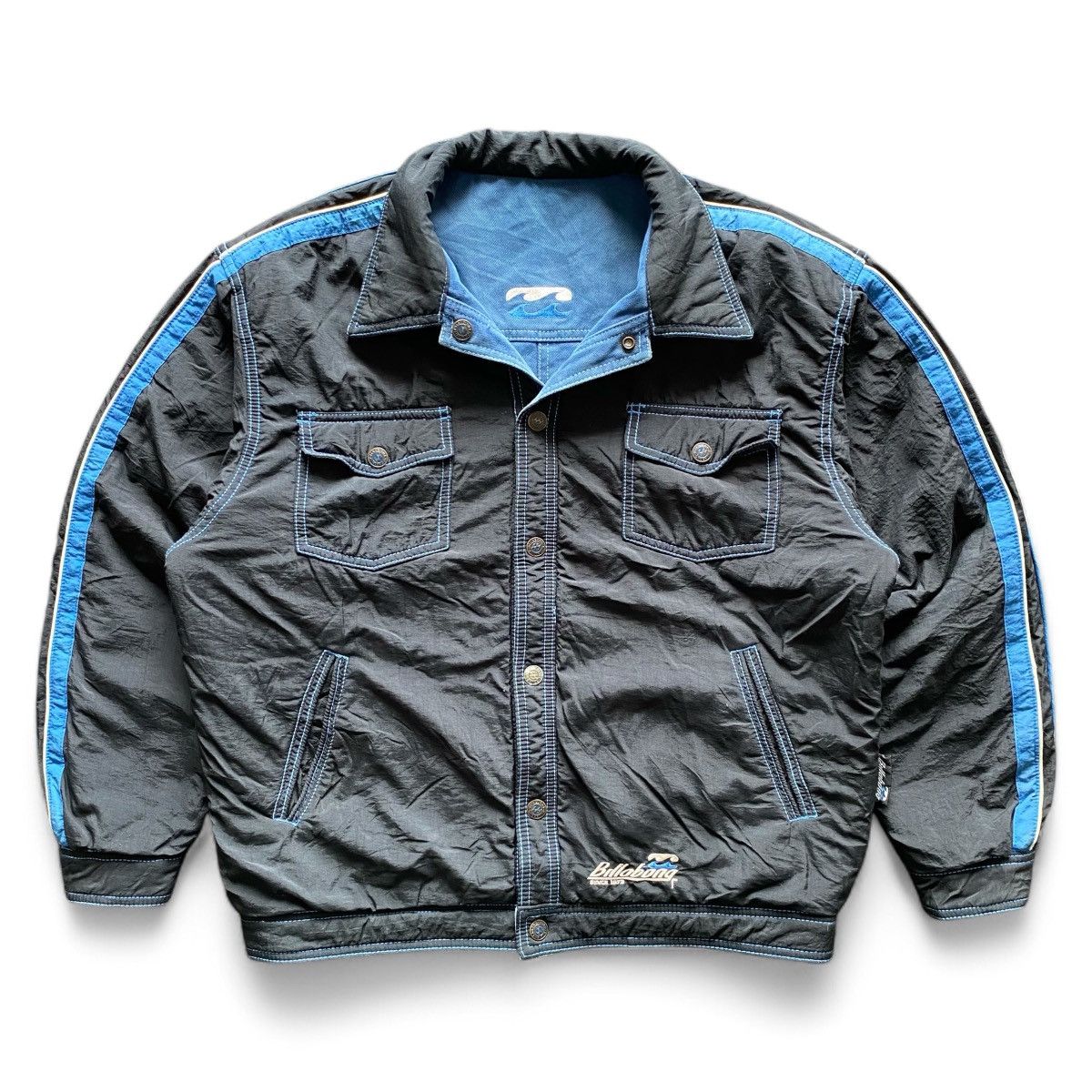Billabong × Vintage Very Rare❗️Billabong 90s Vintage Reversible Jacket Size US S / EU 44-46 / 1 - 3 Thumbnail