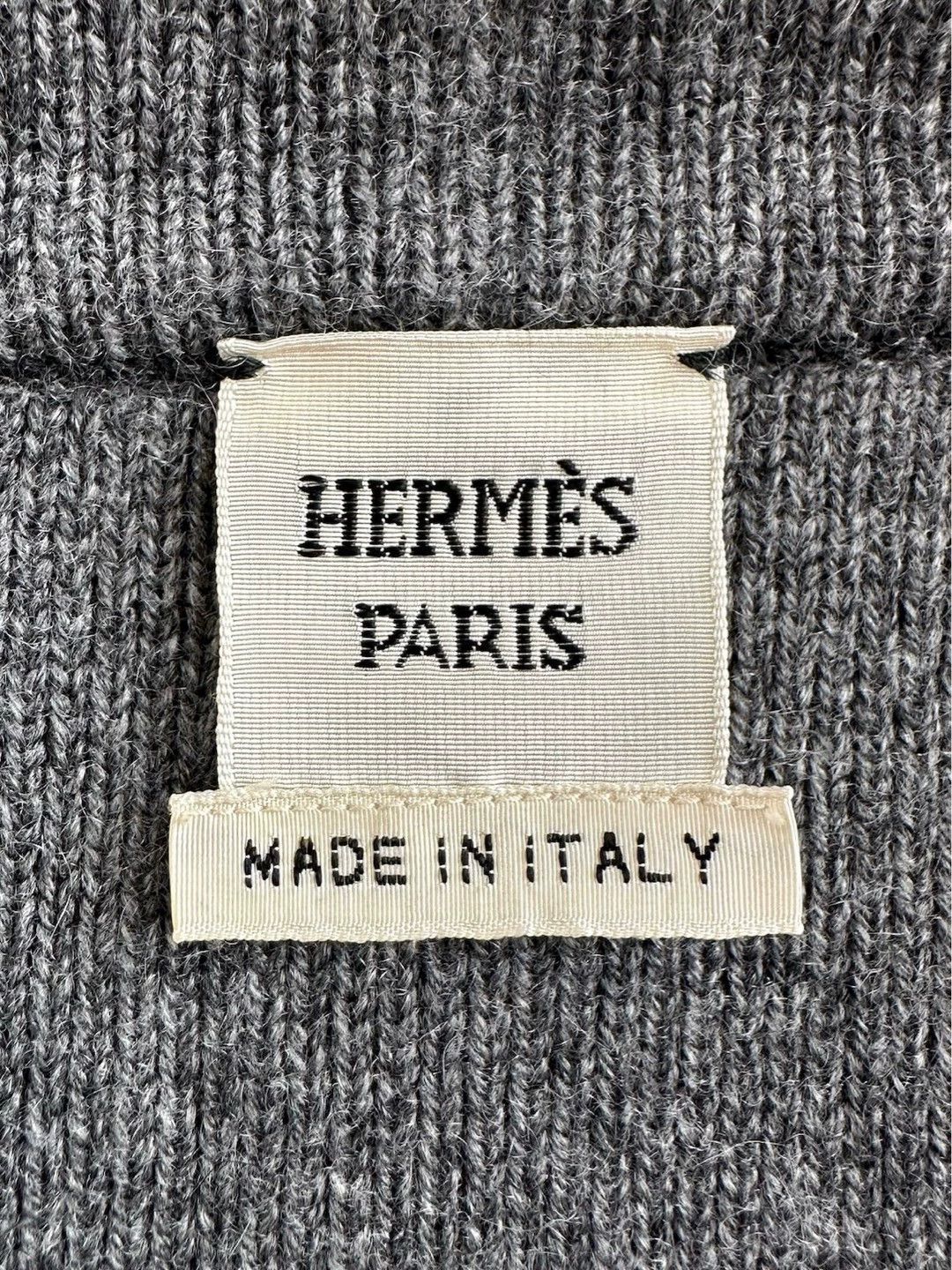 Hermes HERMES JPG Gaultier deep V cashmere short cardigan women's Size XS / US 0-2 / IT 36-38 - 7 Thumbnail