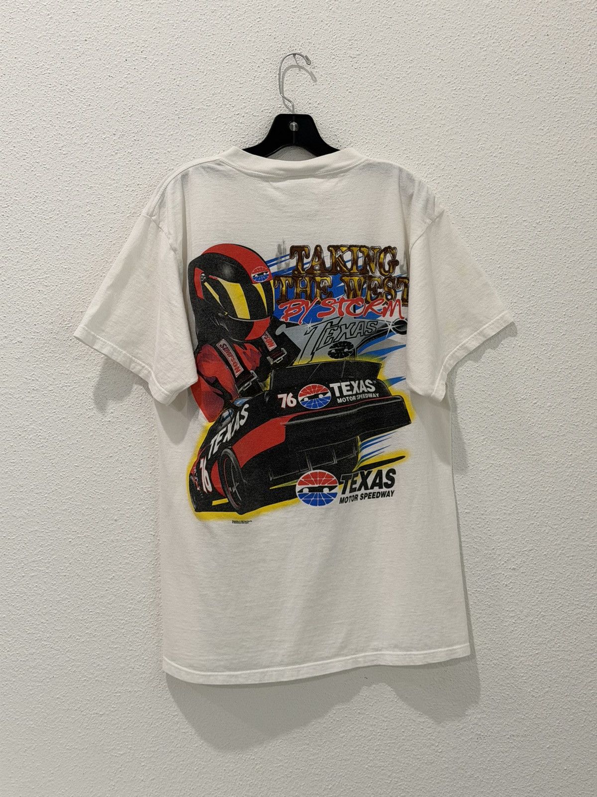 NASCAR Vintage 90s Texas Motor Speedway 1998 Track Gear Inc Large Size US L / EU 52-54 / 3 - 4 Thumbnail