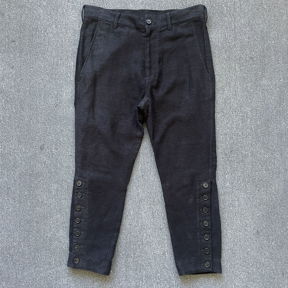 Ann Demeulemeester AW18 Ann Demuelemesteer Button Capris Size US 30 / EU 46 - 1 Thumbnail